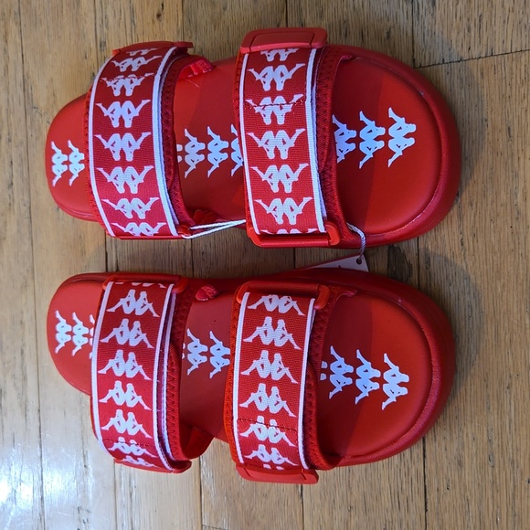 NIB KAPPA 222 BANDA ASTER 1 Red /White Unisex Adult's Size 10 - Picture 3 of 8